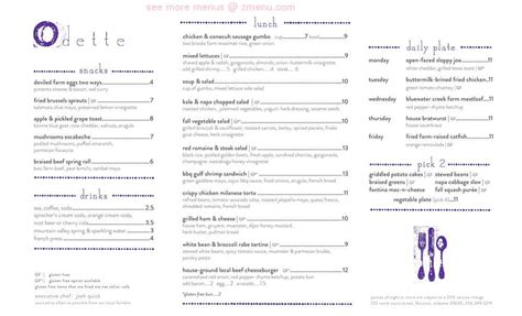 odette florence menu|Online Menu of Odette Restaurant, Florence,。